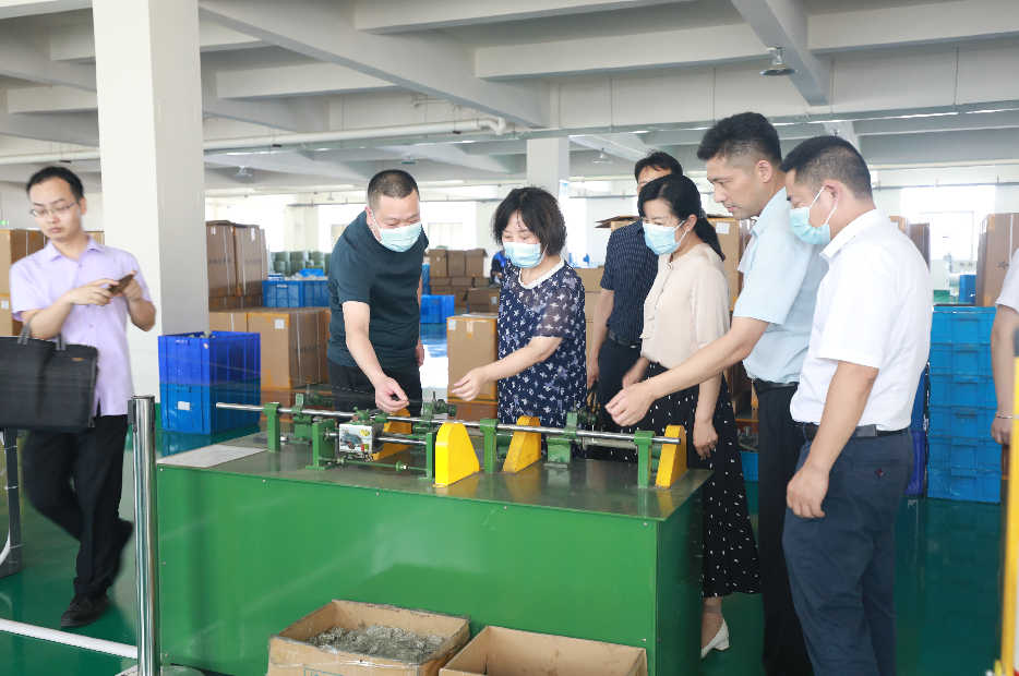 廣水市政協(xié)領(lǐng)導張慧玲、楊華到德樂(lè )電力調研考察