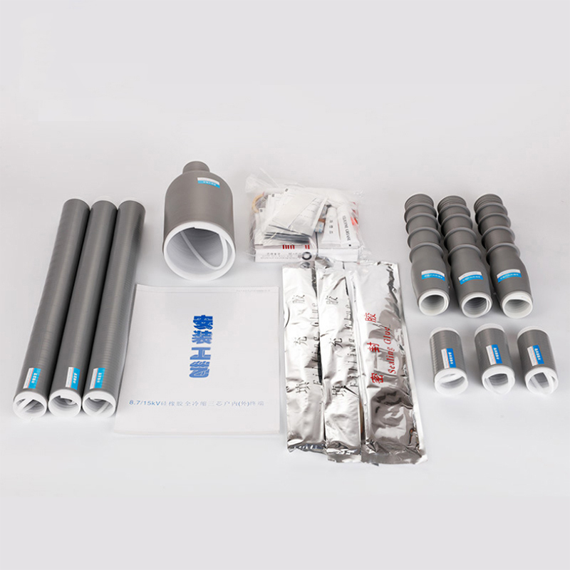 10KV 冷縮三芯戶(hù)內終端